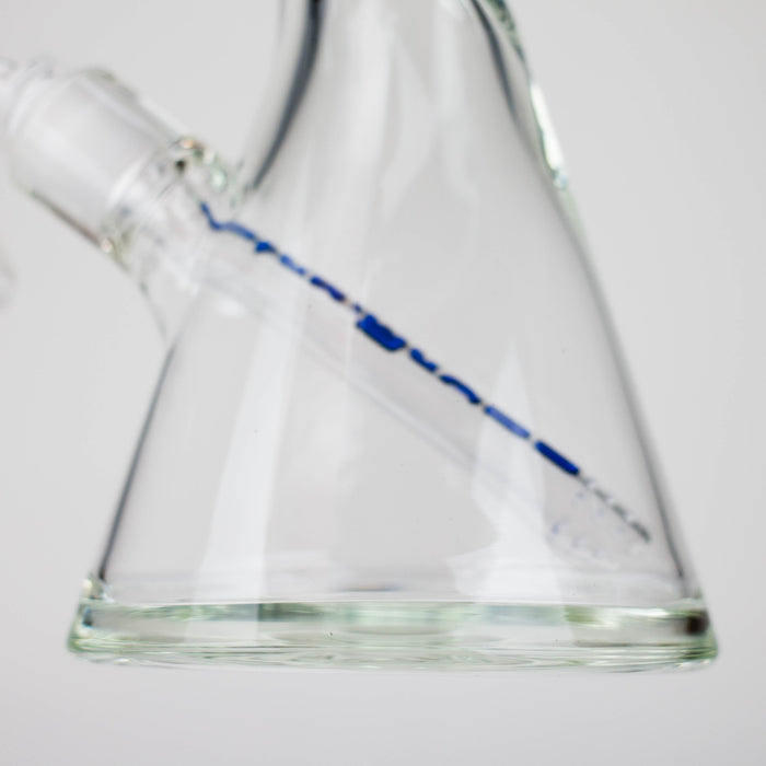 Silk Glass | 17" 10mm Thick Beaker Glass Bong with Accessories – Premium Gift Set | Jupiter Grass