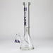 Silk Glass | 17" 10mm Thick Beaker Glass Bong with Accessories – Premium Gift Set | Jupiter Grass