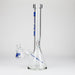 Silk Glass | 17" 10mm Thick Beaker Glass Bong with Accessories – Premium Gift Set | Jupiter Grass