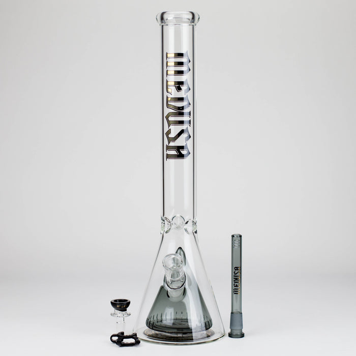 Medusa | 18" Glass Beaker Bong with Cone Perc | Jupiter Grass