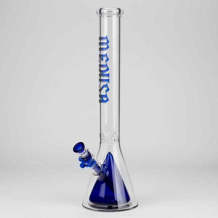 Medusa | 18" Glass Beaker Bong with Cone Perc | Jupiter Grass