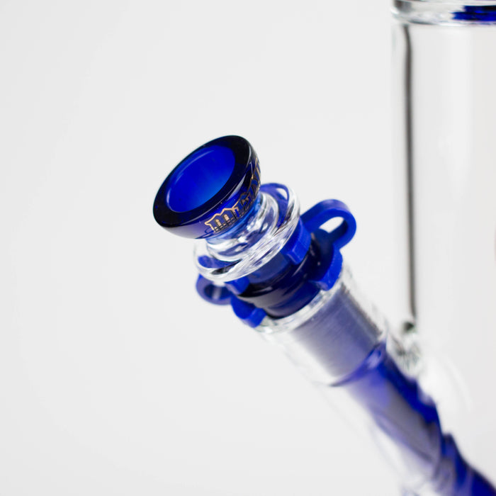 Medusa | 17" 7mm Glass Bubble Tree Perc Glass bong | Jupiter Grass