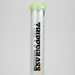 Trippy Glass | 17" Holographic Double Inline  Straight Tube Glass Bong | Jupiter Grass