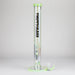 Trippy Glass | 17" Holographic Double Inline  Straight Tube Glass Bong | Jupiter Grass