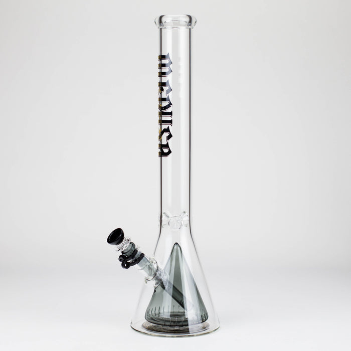 Medusa | 18" Glass Beaker Bong with Cone Perc | Jupiter Grass