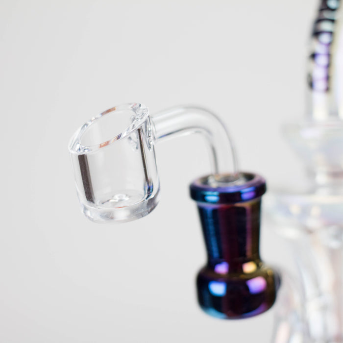 Trippy Glass | Recycler with Banger | Jupiter Grass
