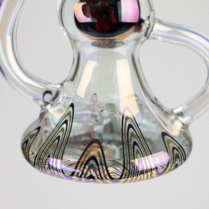 Trippy Glass | Recycler with Banger | Jupiter Grass