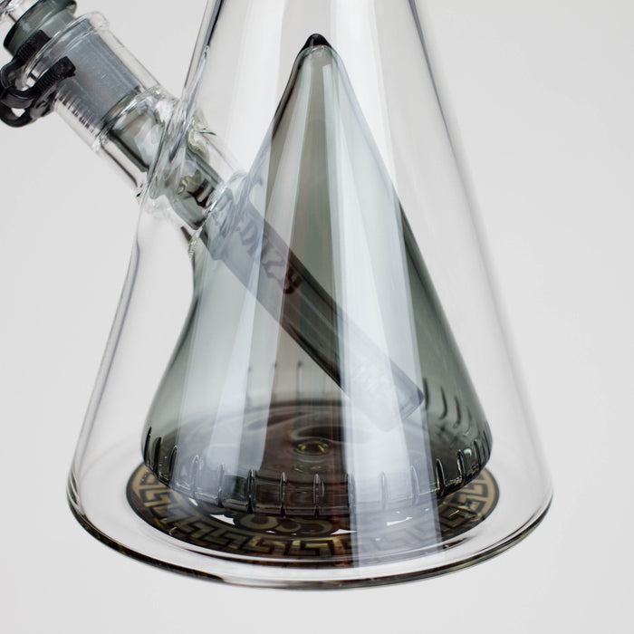 Medusa | 18" Glass Beaker Bong with Cone Perc | Jupiter Grass