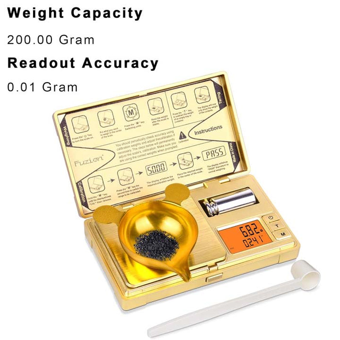 Fuzion | CASH-200 Gram Scale 200*0.01g | Jupiter Grass