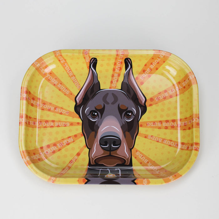 Novelty Metal Rolling Trays -Small | Jupiter Grass