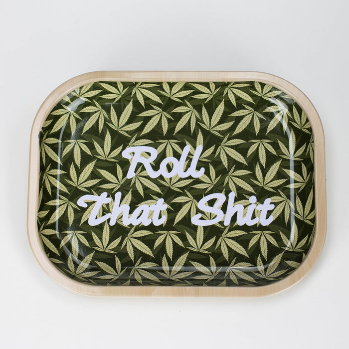 Novelty Metal Rolling Trays -Small | Jupiter Grass