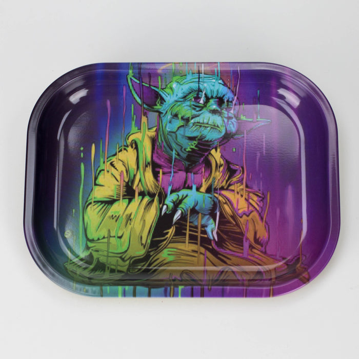 Novelty Metal Rolling Trays -Small | Jupiter Grass