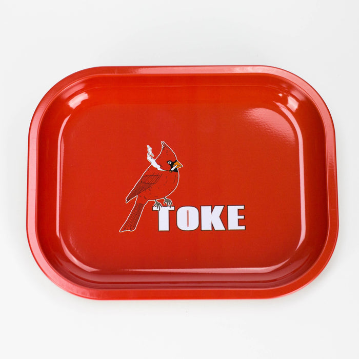 Novelty Metal Rolling Trays -Small | Jupiter Grass