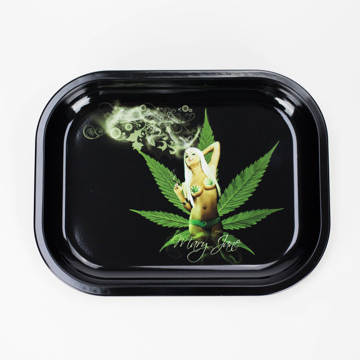 Novelty Metal Rolling Trays -Small | Jupiter Grass