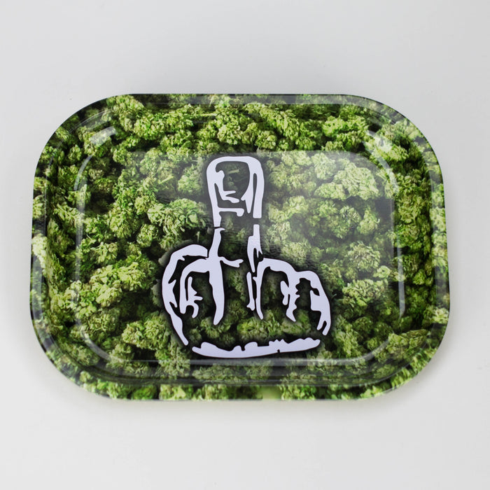 Novelty Metal Rolling Trays -Small | Jupiter Grass