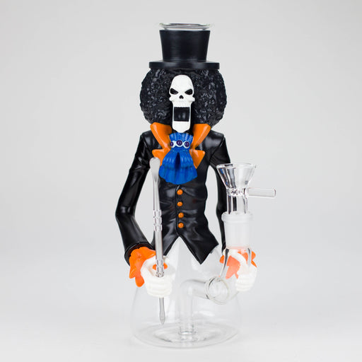 8.5" Vinyl Skeletonwater pipe [YS-742] | Jupiter Grass