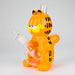 8.5" Vinyl Orange Cat water pipe [YS-364] | Jupiter Grass