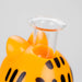 8.5" Vinyl Orange Cat water pipe [YS-364] | Jupiter Grass