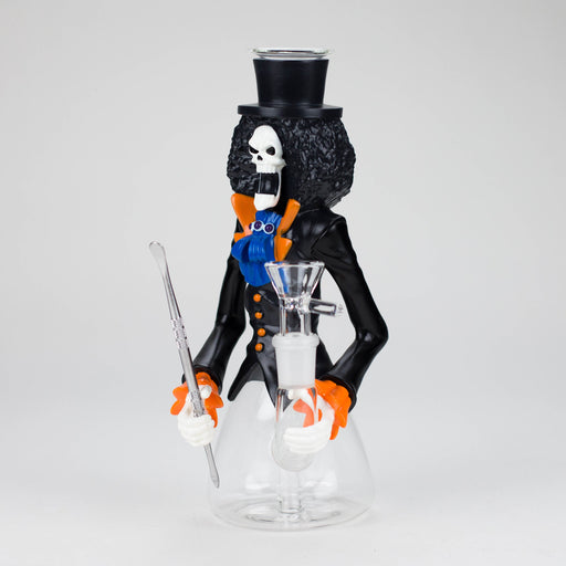 8.5" Vinyl Skeletonwater pipe [YS-742] | Jupiter Grass