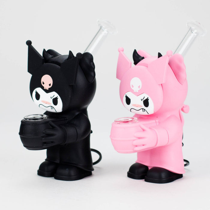 5.5" Devil Rabbit Silicone Water pipe [YS-071] | Jupiter Grass