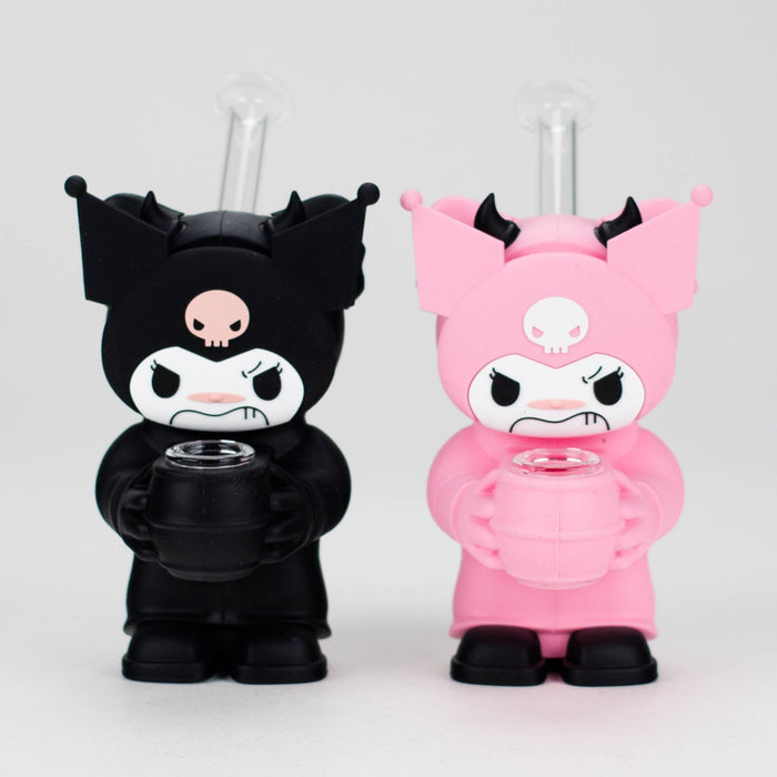 5.5" Devil Rabbit Silicone Water pipe [YS-071] | Jupiter Grass