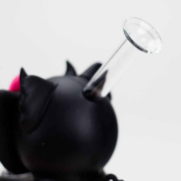 5.5" Devil Kitty Silicone Water Pipe-Assorted [YS-389] | Jupiter Grass