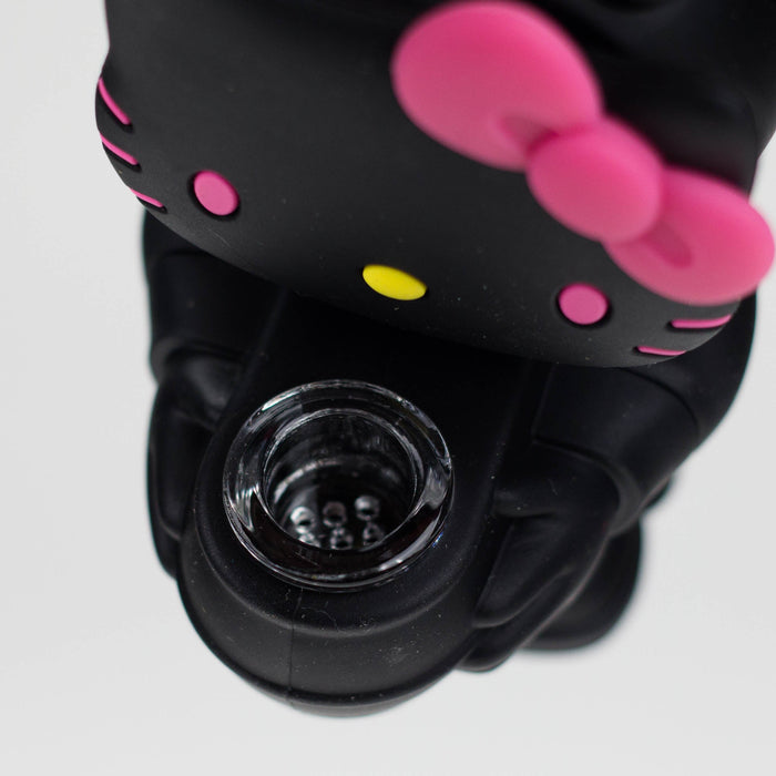 5.5" Devil Kitty Silicone Water Pipe-Assorted [YS-389] | Jupiter Grass