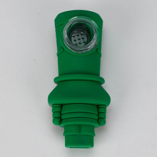 3.5" Nutcracker Silicone Hand Pipe [YS-624] | Jupiter Grass