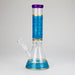 12" Printed beaker glass water bong-Assorted | Jupiter Grass
