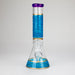 12" Printed beaker glass water bong-Assorted | Jupiter Grass