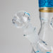 12" Printed beaker glass water bong-Assorted | Jupiter Grass