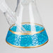 12" Printed beaker glass water bong-Assorted | Jupiter Grass