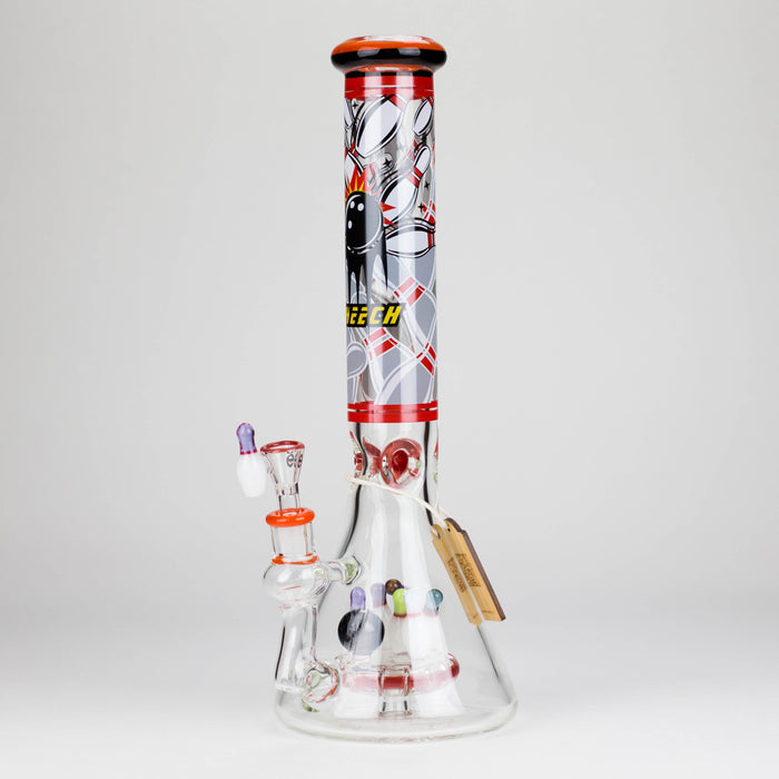 Cheech | 15" Bowling Pin Perc Bong | Jupiter Grass