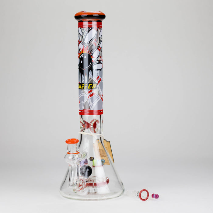 Cheech | 15" Bowling Pin Perc Bong | Jupiter Grass