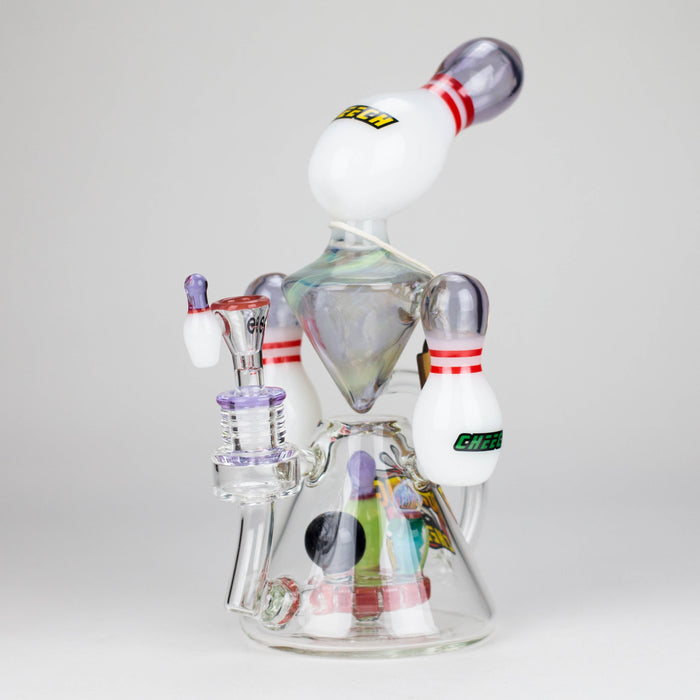 Cheech | 10" The  Bowler Rig | Jupiter Grass