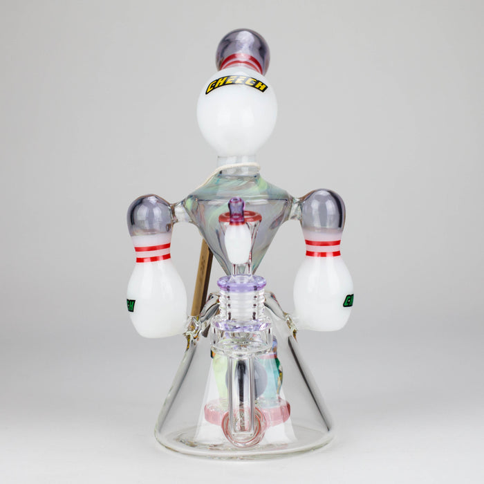 Cheech | 10" The  Bowler Rig | Jupiter Grass