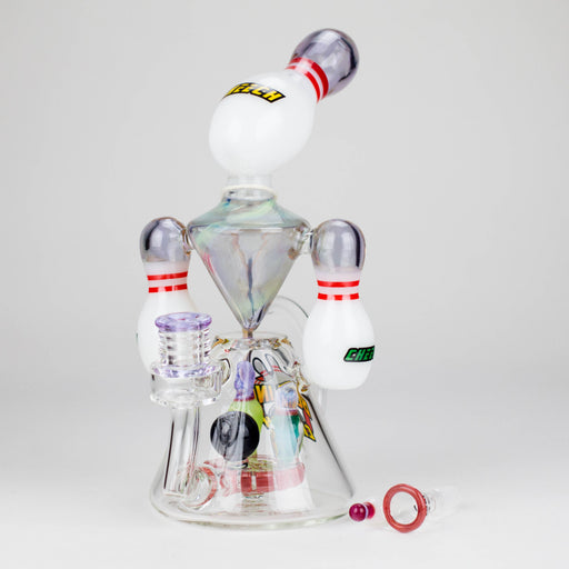 Cheech | 10" The  Bowler Rig | Jupiter Grass