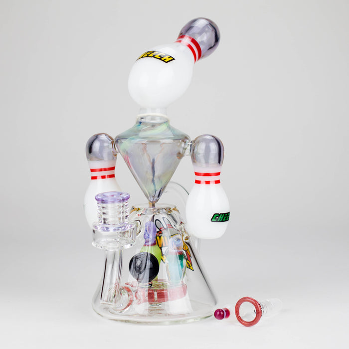 Cheech | 10" The  Bowler Rig | Jupiter Grass