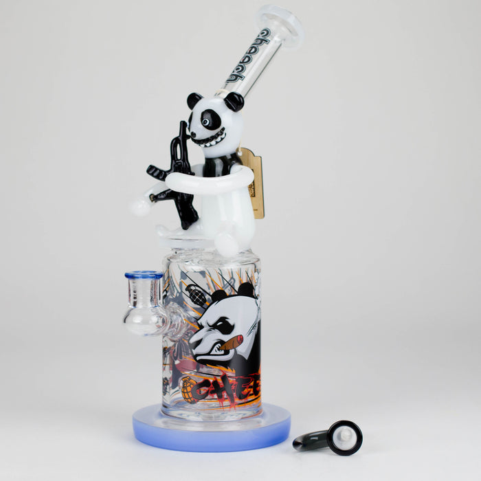 Cheech | 11" The Panda Bong | Jupiter Grass