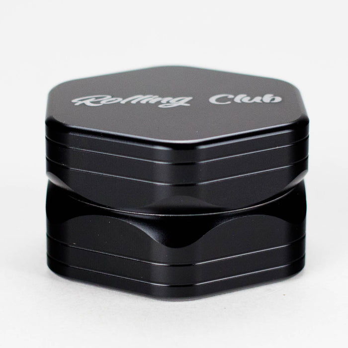 Rolling Club | 2.5" 2 Piece Hex Grinder | Jupiter Grass