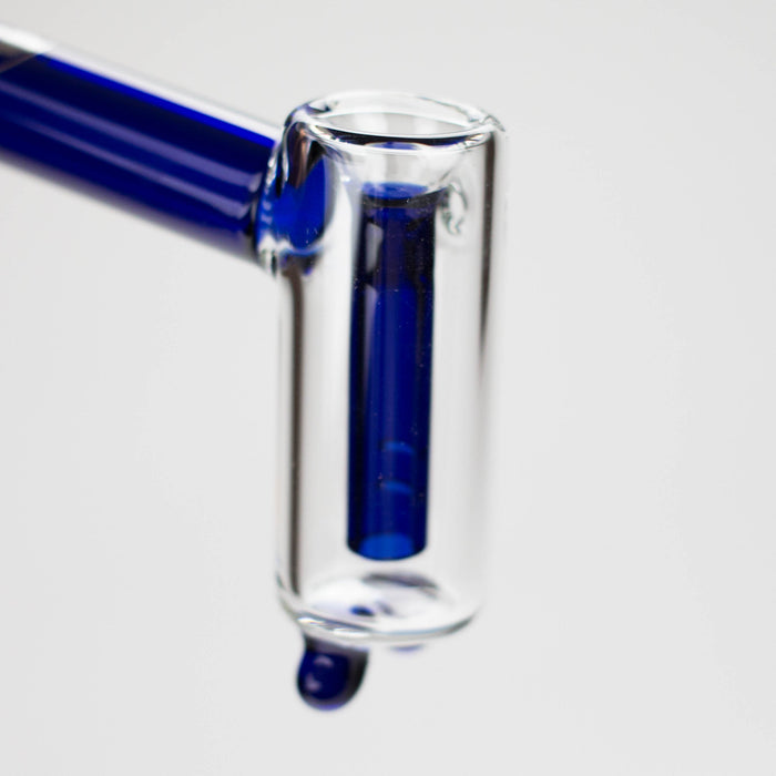 Tree Glass | 4.5" Thin Showerhead Hammer Glass Bubbler | Jupiter Grass