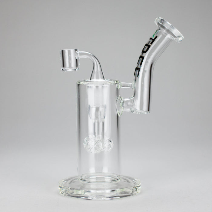 Tree Glass | 9" Glass Rig Cluster Perc with Banger | Jupiter Grass