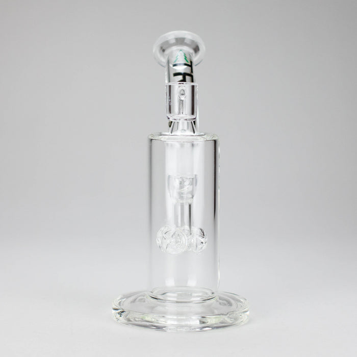 Tree Glass | 9" Glass Rig Cluster Perc with Banger | Jupiter Grass
