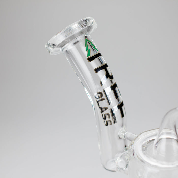 Tree Glass | 9" Glass Rig Cluster Perc with Banger | Jupiter Grass