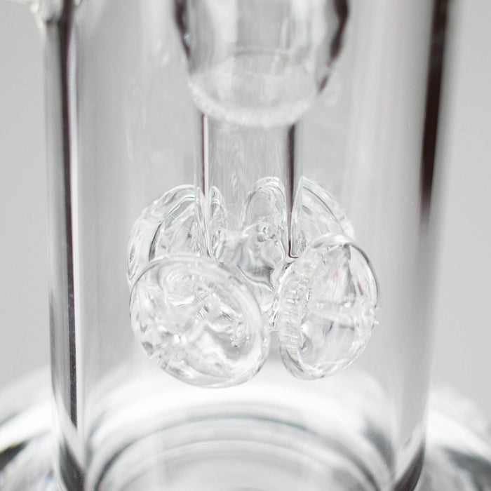 Tree Glass | 9" Glass Rig Cluster Perc with Banger | Jupiter Grass