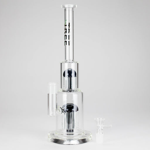 Tree Glass | 15" Double Tree Cake Bong | Jupiter Grass