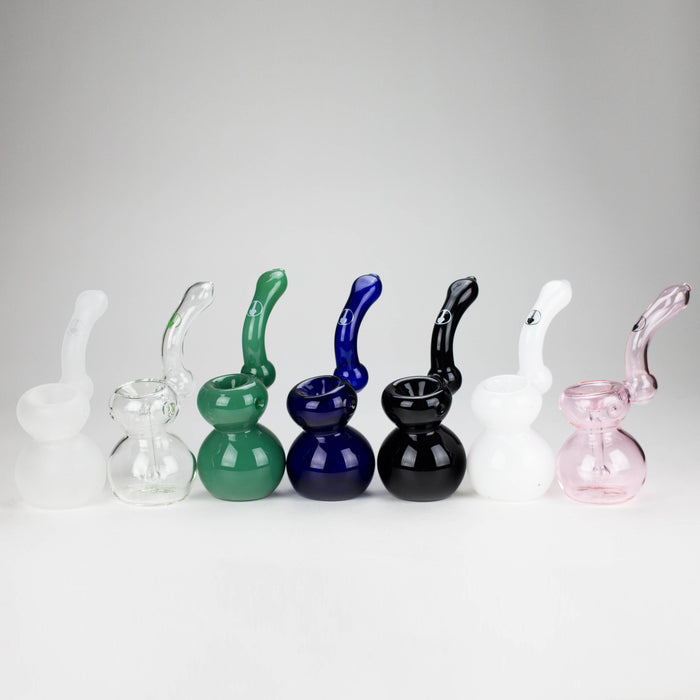 Tree Glass | 7" Showerhead Sherlock Glass Bubbler | Jupiter Grass