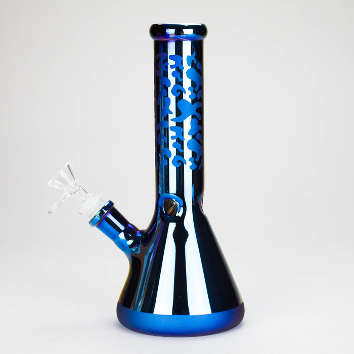 Karma | 9" Beaker Blue Metallic Glass Bong | Jupiter Grass