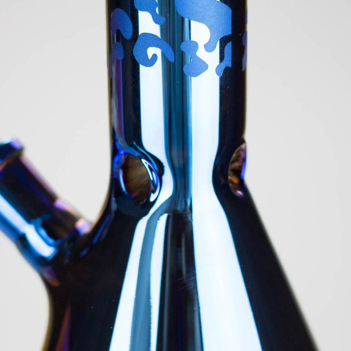 Karma | 9" Beaker Blue Metallic Glass Bong | Jupiter Grass
