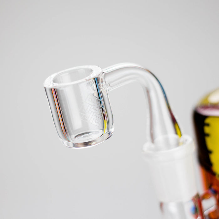Karma | 6" Patches Design Inline Glass Dab Rig | Jupiter Grass